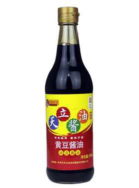 天立生抽黄豆酱油非转基因大豆
