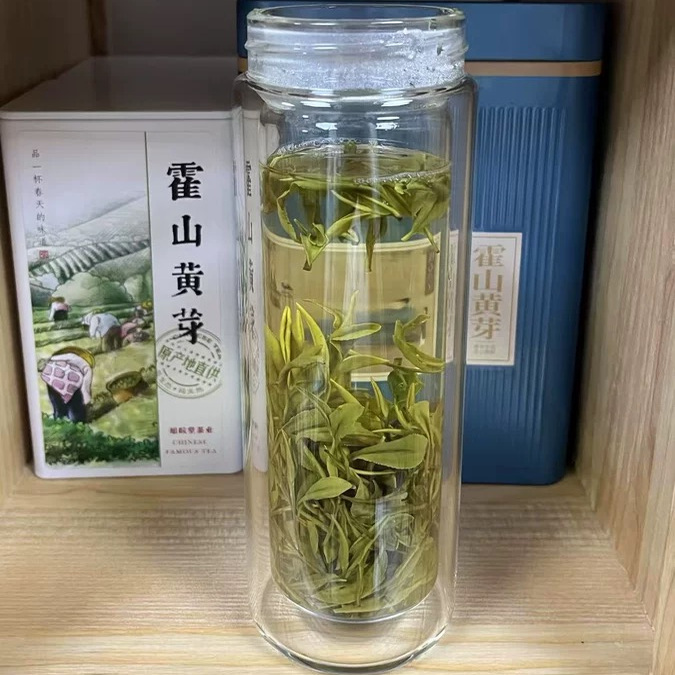 霍山黄芽2025新茶正宗安徽大化坪黄茶嫩芽茶叶清香型耐泡散装250g