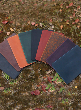 适用于Macbook苹果笔记本电脑包内胆包皮套保护套手工缝纫头层牛皮欧美复古阿美咔叽