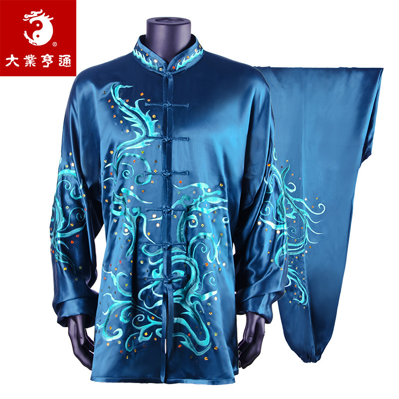 大业亨通武术竞赛服刺绣太极服