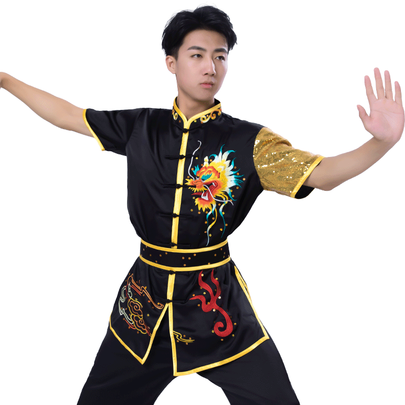 大业亨通武术竞赛服男现货速发