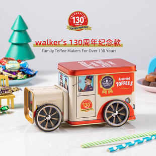 Walker s沃尔克斯什锦太妃糖130周年纪念汽车主题零食英国伴手礼