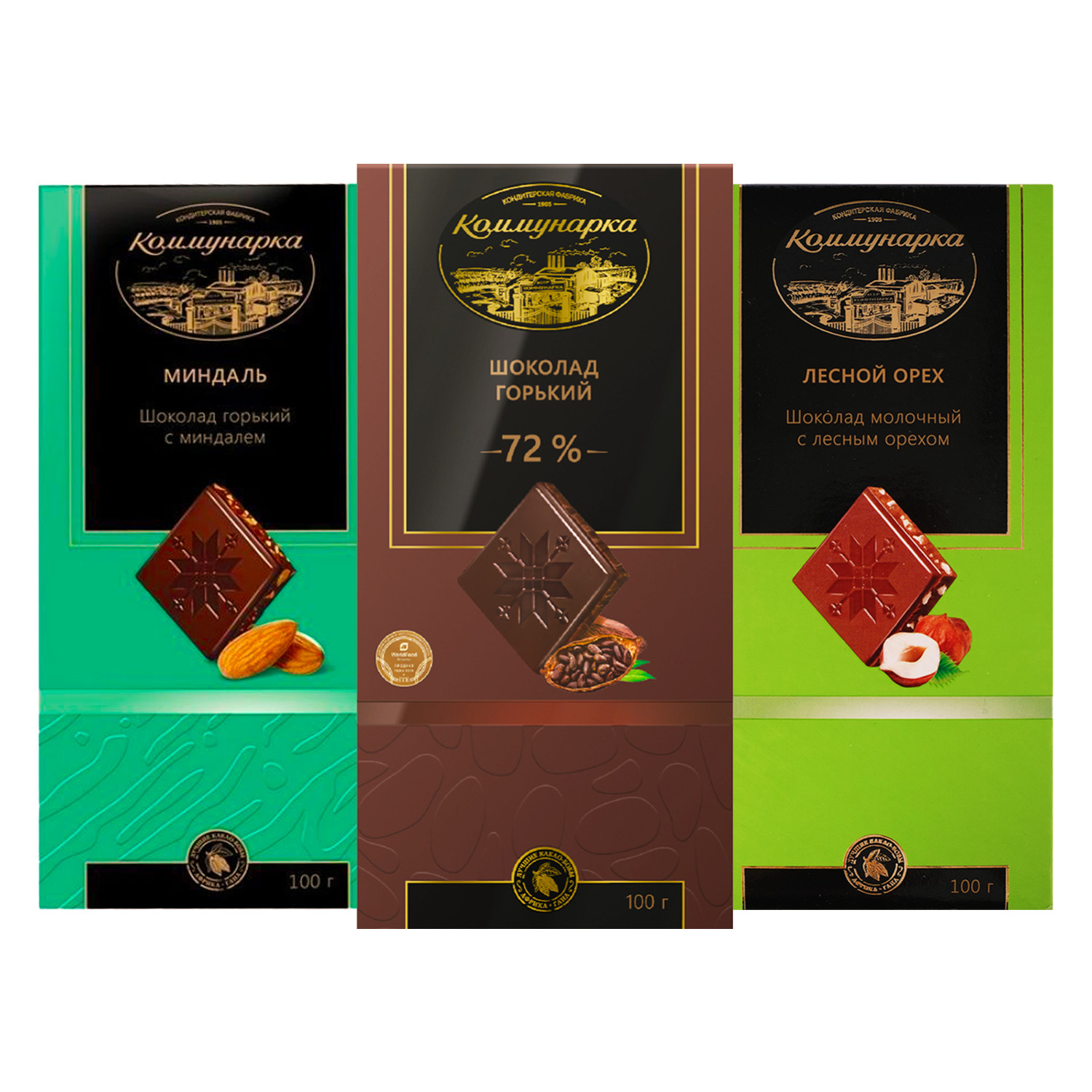 康美纳卡白俄进口纯可可脂巧克力