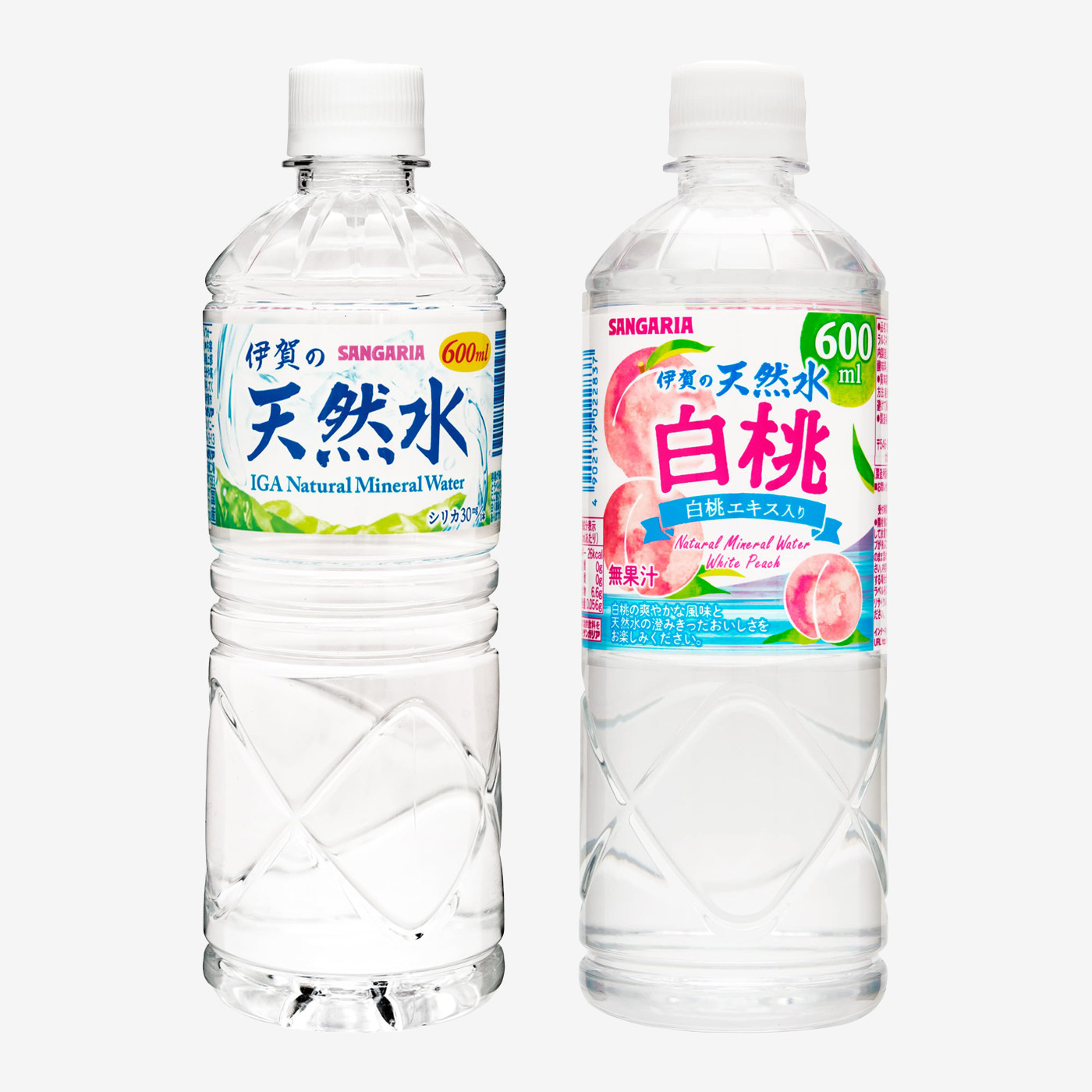 日本三佳利伊贺桃子水600ml