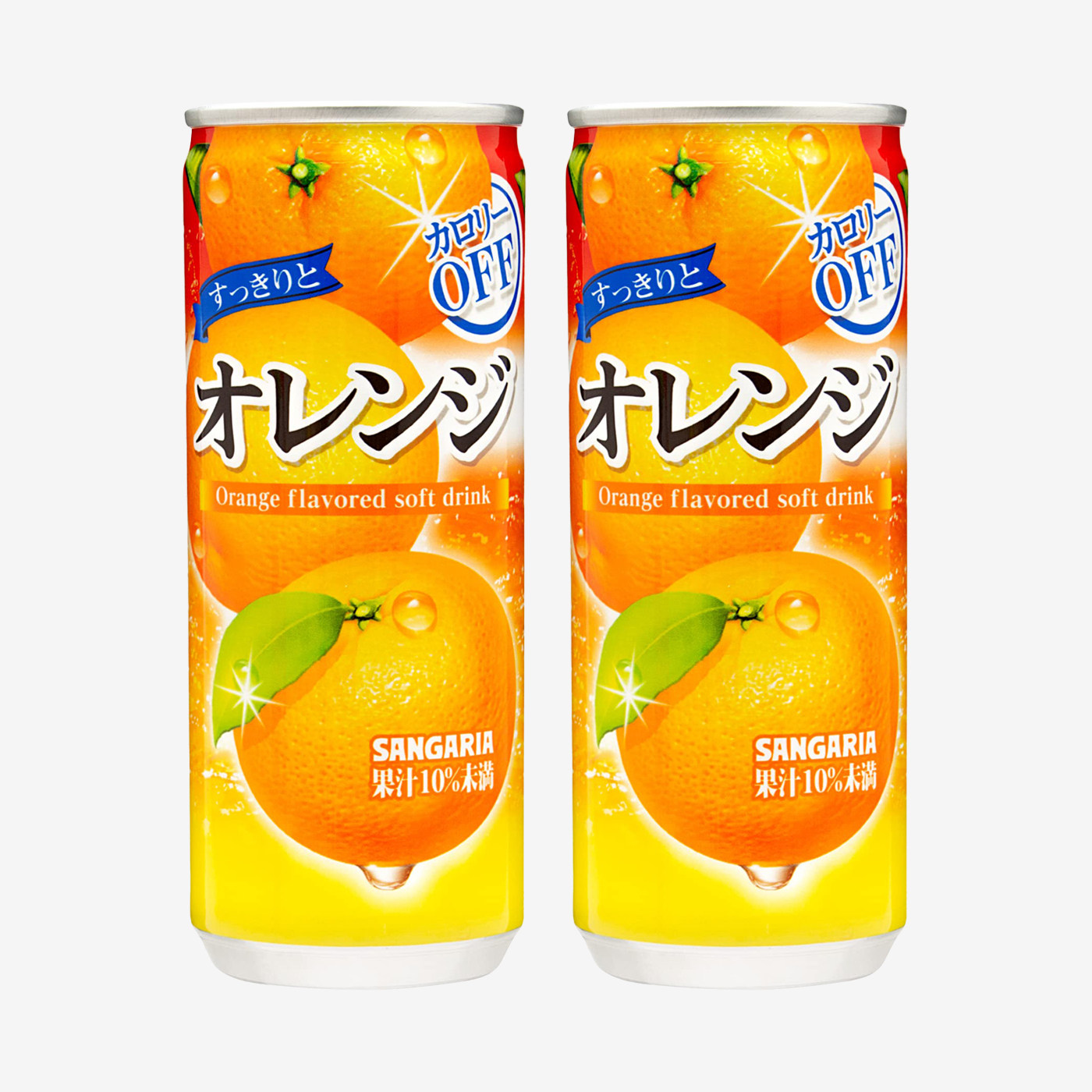 日本进口三佳利橙汁迷你罐240ml