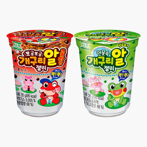 韩国进口西洲青蛙卵食玩软糖