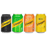 香港进口玉泉忌廉汽水奶油味西柚味苏打水Schweppes/怡泉碳酸饮料