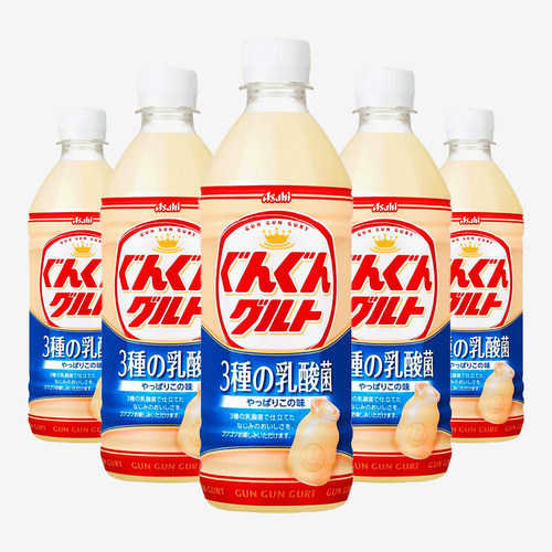 日本进口朝日3种乳酸菌饮料