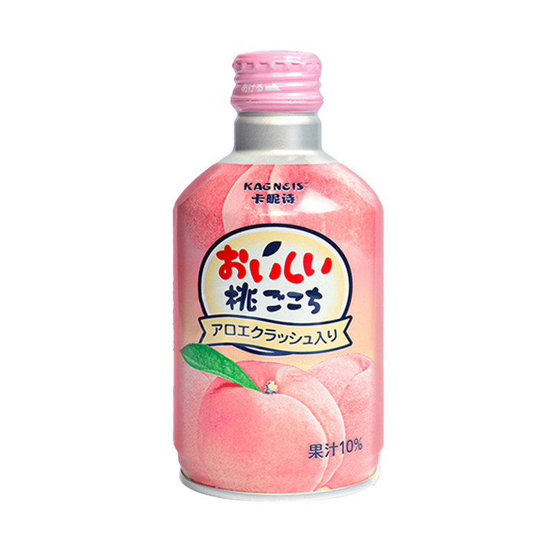 日本进口卡昵诗白桃汁275g