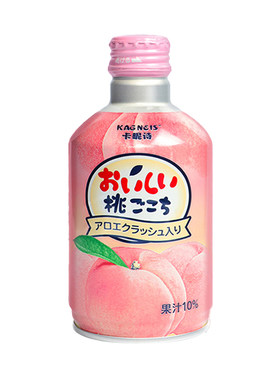 日本进口卡昵诗白桃汁275g