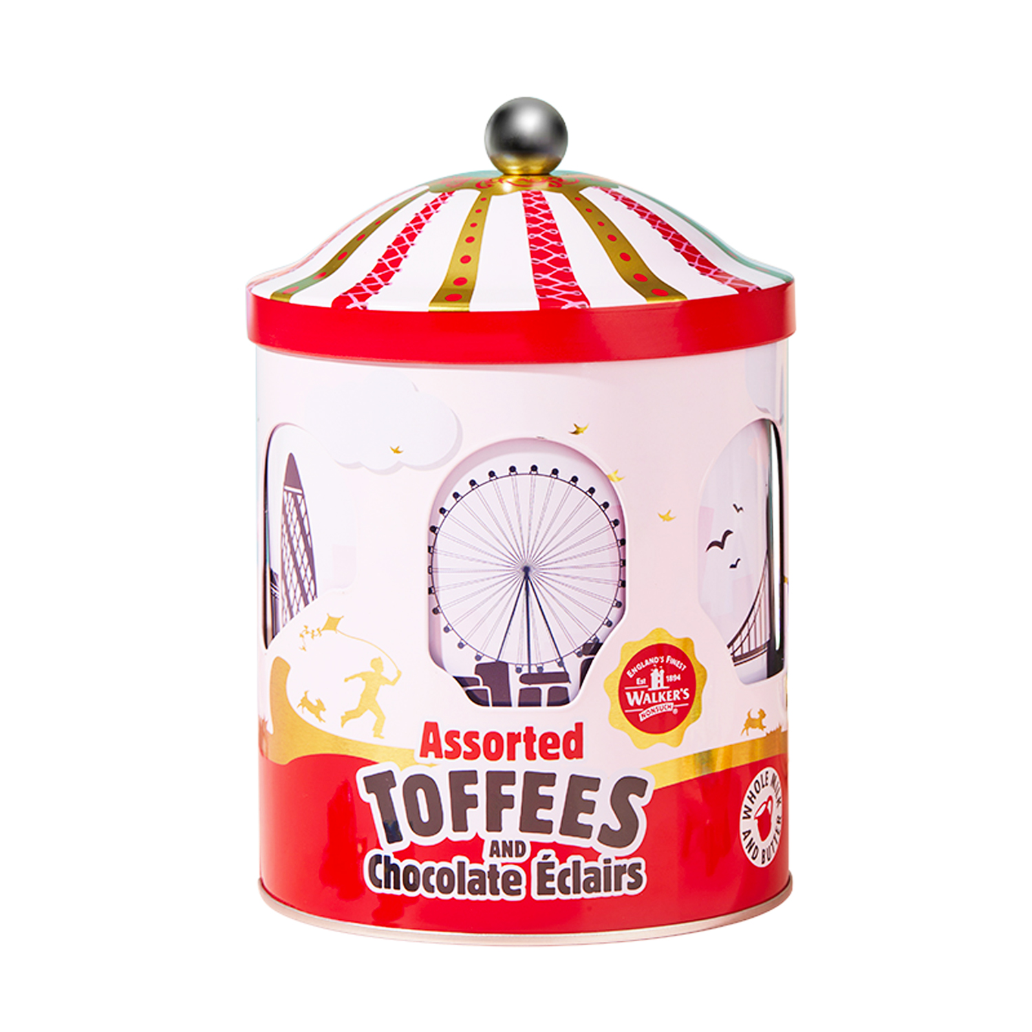 英国进口沃尔克斯太妃糖八音盒