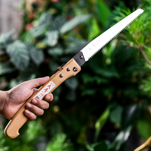 日本天寿折叠锯330进口果树锯子修枝锯苹果树果园修剪锯果树手锯