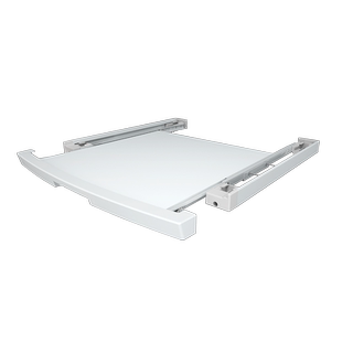 西门子博世洗衣机烘干机连接件叠放架抽拉式折衣板原厂配件