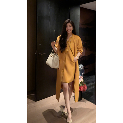 N.COU妮蔻25秋新款高级感洋气大方简约设计感100%绵羊毛气质外套