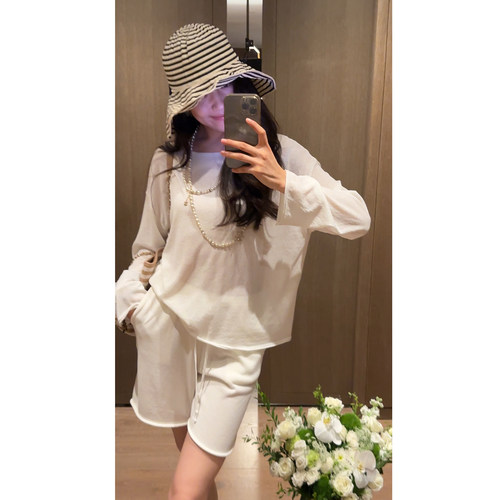 【N·COU】26夏新款【慵懒一夏】休闲舒适莱赛尔亚麻休闲套装DY11