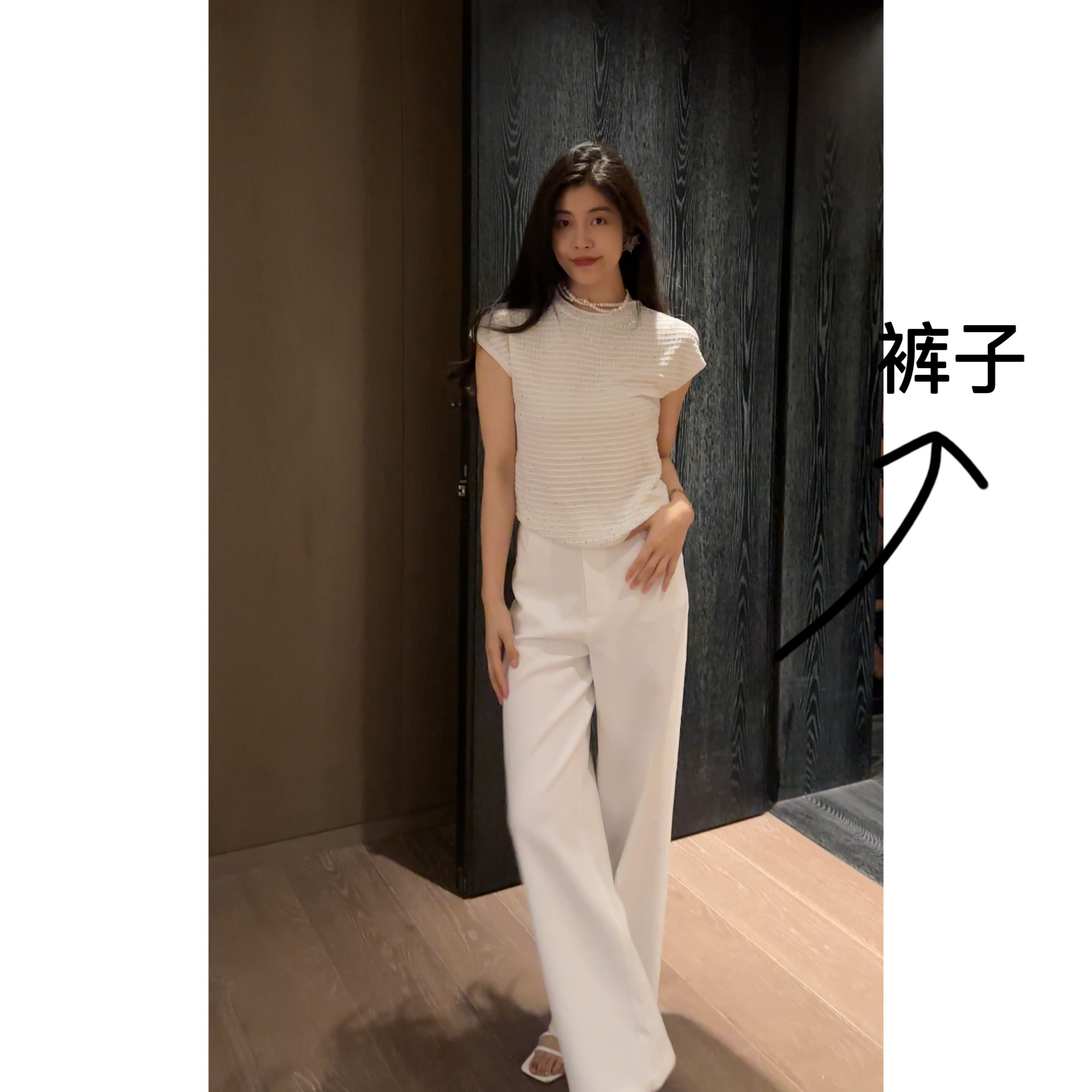 N.COU妮蔻25春新款白色百搭设计玫瑰印花高腰显瘦直筒休闲裤,女装/女士精品,裤子,淘宝优惠券,粉丝福利购,淘宝优惠卷