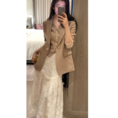 N·COU 套装 26春新款 高级感金丝亚麻西装 DY52976 金典永恒