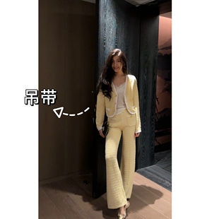 N.COU妮蔻25春新款 气质设计感百搭莱赛尔刺绣显瘦内搭吊带 时尚