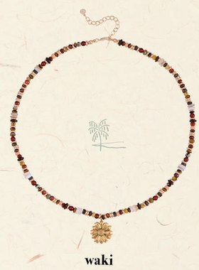 原创设计秋日花朵百搭小众