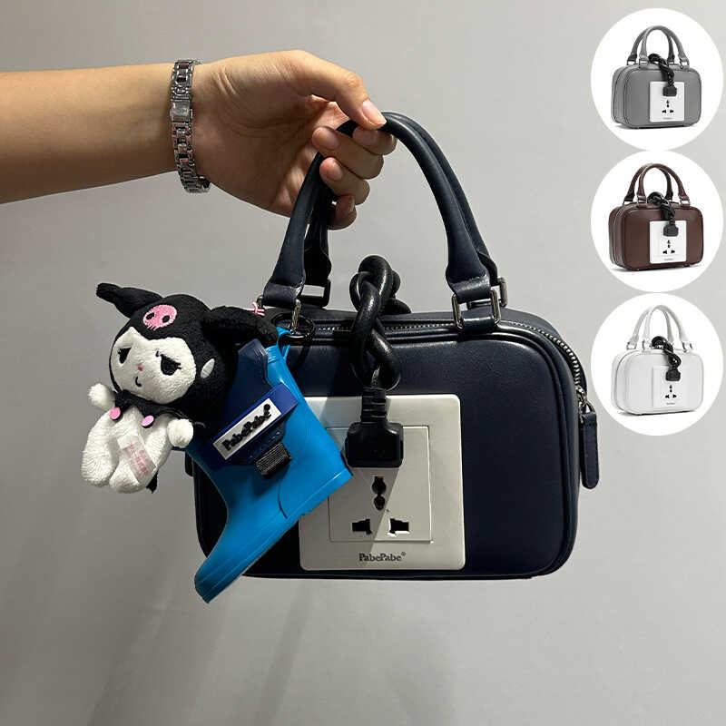 插座波士顿手提个性斜挎包插板
