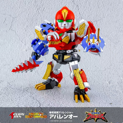 Action Toys 暴龙战队 MIGHTY DEFORMED 暴连王 暴龙合体模型成品