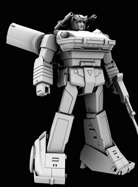 变形玩具 FansToys FT-09 蓝霹雳 FT09 合金成品关节可动机器人