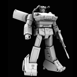 FT09 变形玩具 合金成品关节可动机器人 蓝霹雳 FansToys