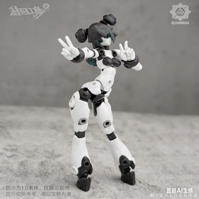 国创拼装机娘模型玩具手办