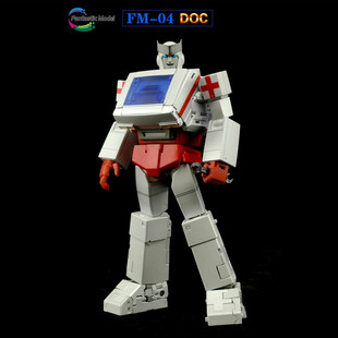 变形玩具 FansToys FM-04 FT救护车 G1动画版MP比例金刚机器人