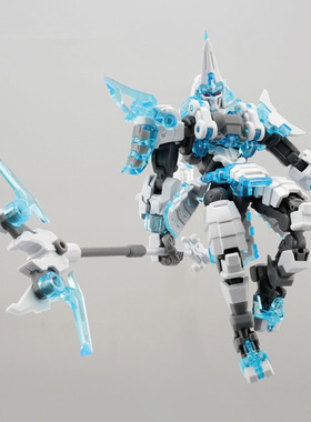 拼装模型默启KEMO NO.57 傀甲小队 雪影 1/24国创机甲正版玩具