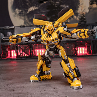 Troops 电影版 Toys 变7大黄蜂成品可动手办 BTT 变形玩具Brave