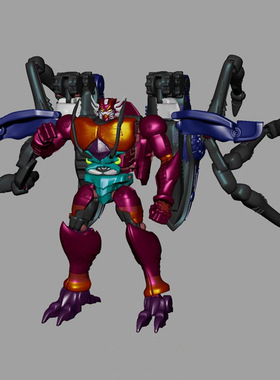 变形玩具 ROBOT TOYS RT-20 狂飙 螃蟹 哈迪斯 小比例成品手办