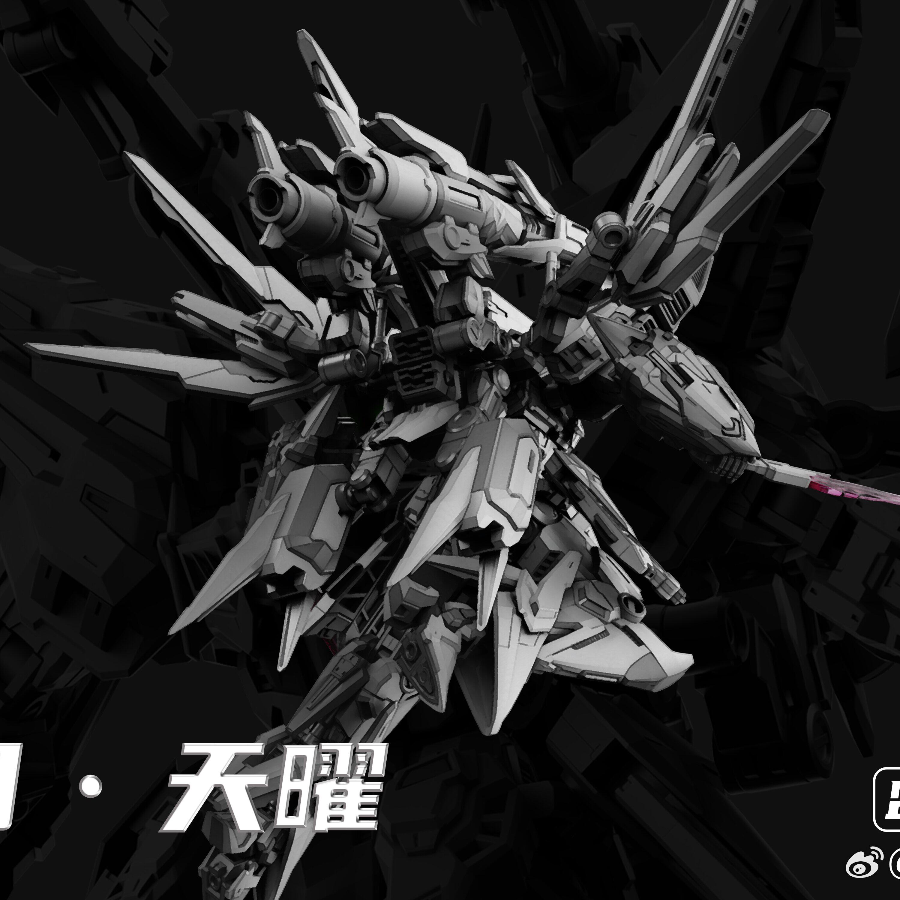 恺模文化 天耀圣光之刃 至高裁国创拼装/成品机甲