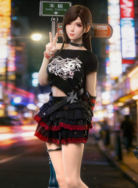 美姬娃娃 maggie doll 1\6 朋克少女 蒂亚 成品可动人偶手办