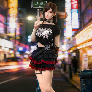 美姬娃娃 maggie doll 1\6 朋克少女 蒂亚 成品可动人偶手办