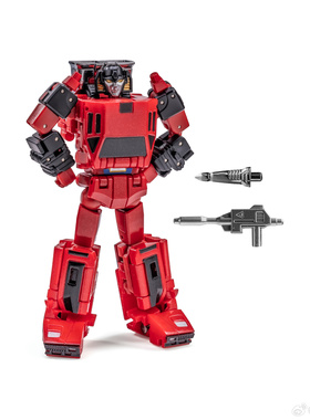 变形玩具NEWAGE NA H69R 红色飞毛腿Cole红侠 激转小比例成品模型