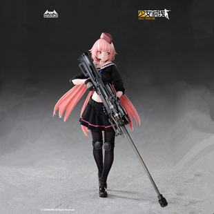 神猫跳动 少女前线 HASUKI 1/12 NTW-20狙击步枪机娘手办摆件成品