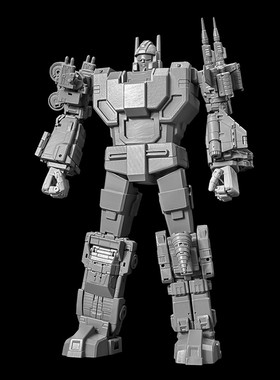 变形玩具魔方MS TOYS MS-B63计算王光速B64钻探机钢鞭烙铁机关炮