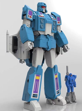 变形玩具 X-Transbots X社 MX-68T 双头飞机 吊索 目标战士青春版
