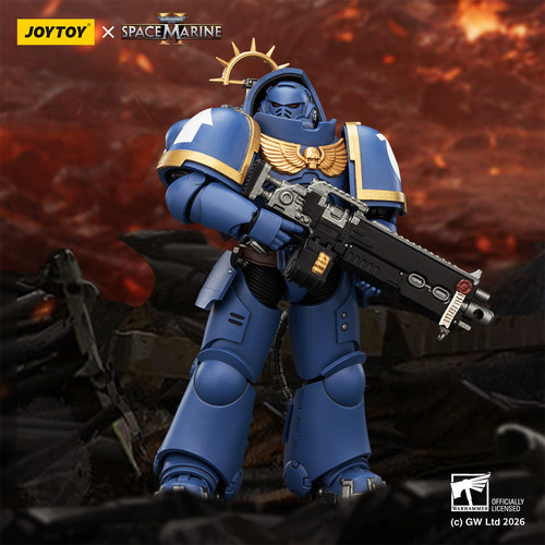 JOYTOY暗源战锤40K游戏版极限战士 重装仲裁者1/18成品可动兵人