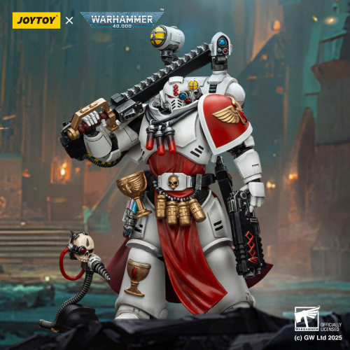 JOYTOY 暗源 战锤40K圣血天使 圣血祭司 1/18 成品可动兵人模玩