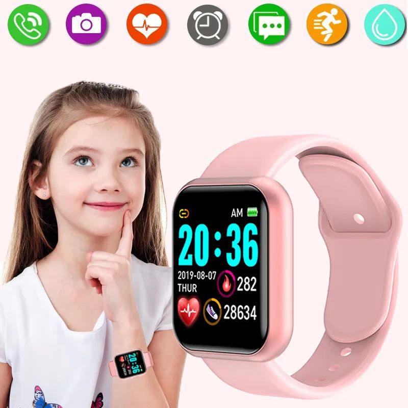 Connected Watch Child Children Smart Watch Women Fitness rae