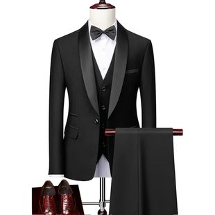 Pieces Slim Skinny Fit Suit Prom Tuxedo Formal Men Set