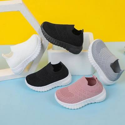 ids Shoes Anti Slip Soft ottom aby Sneaker Casual Flat Sneak