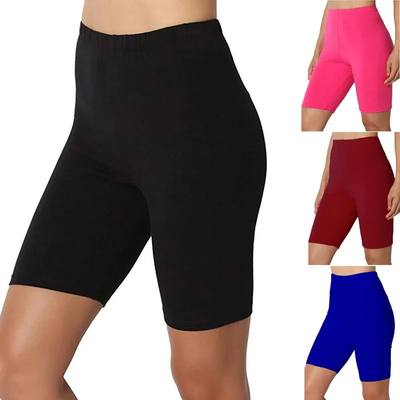 Ladies or Exercise iker Shorts Summer Cycling Shorts Sretch
