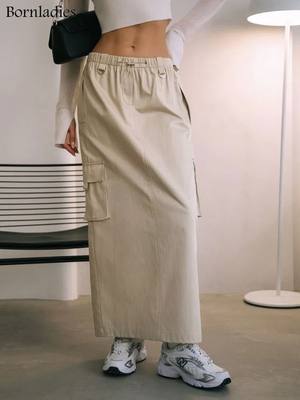 ornladies Cargo Skirts for Women 2023 ing Summer Drawstring