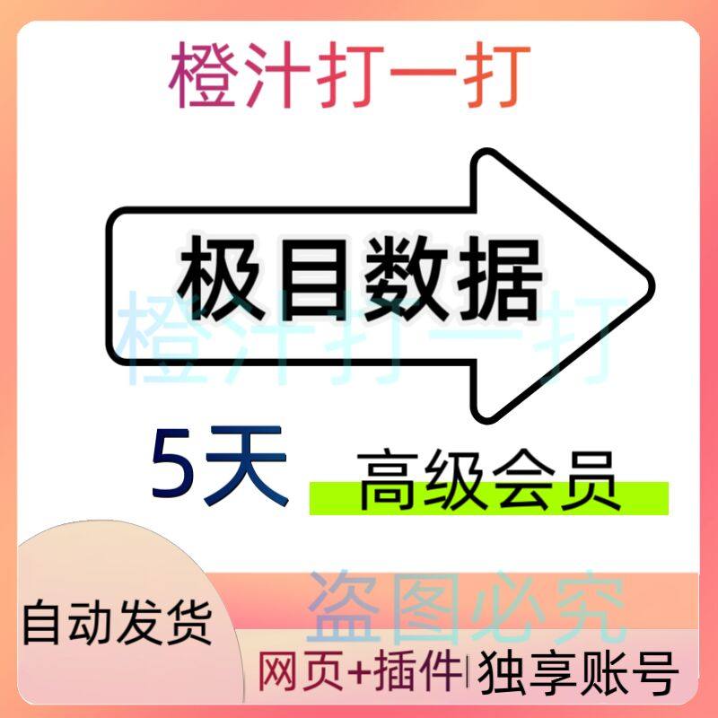 极目数据高级会员全功能亚马逊调研竞品工具竞品竞价数据选品工具