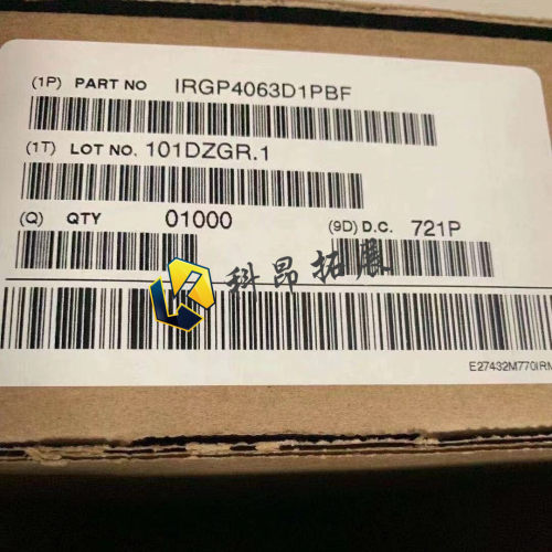 IRGP4063D1PBF TO-247 IGBT管直插 全新原装 BOM配单 拍前咨询