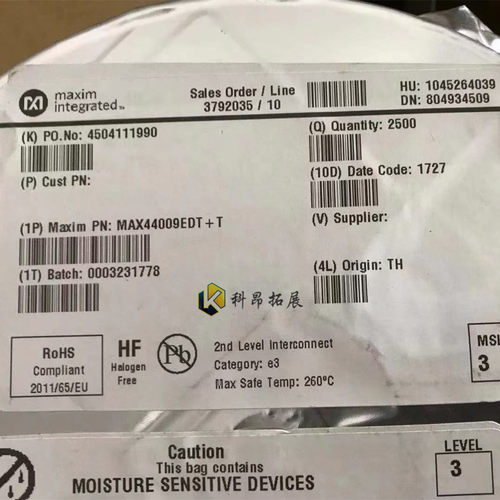 MAX44009EDT+T 数字环境传感器芯片 全新原装 BOM配单 拍前咨询