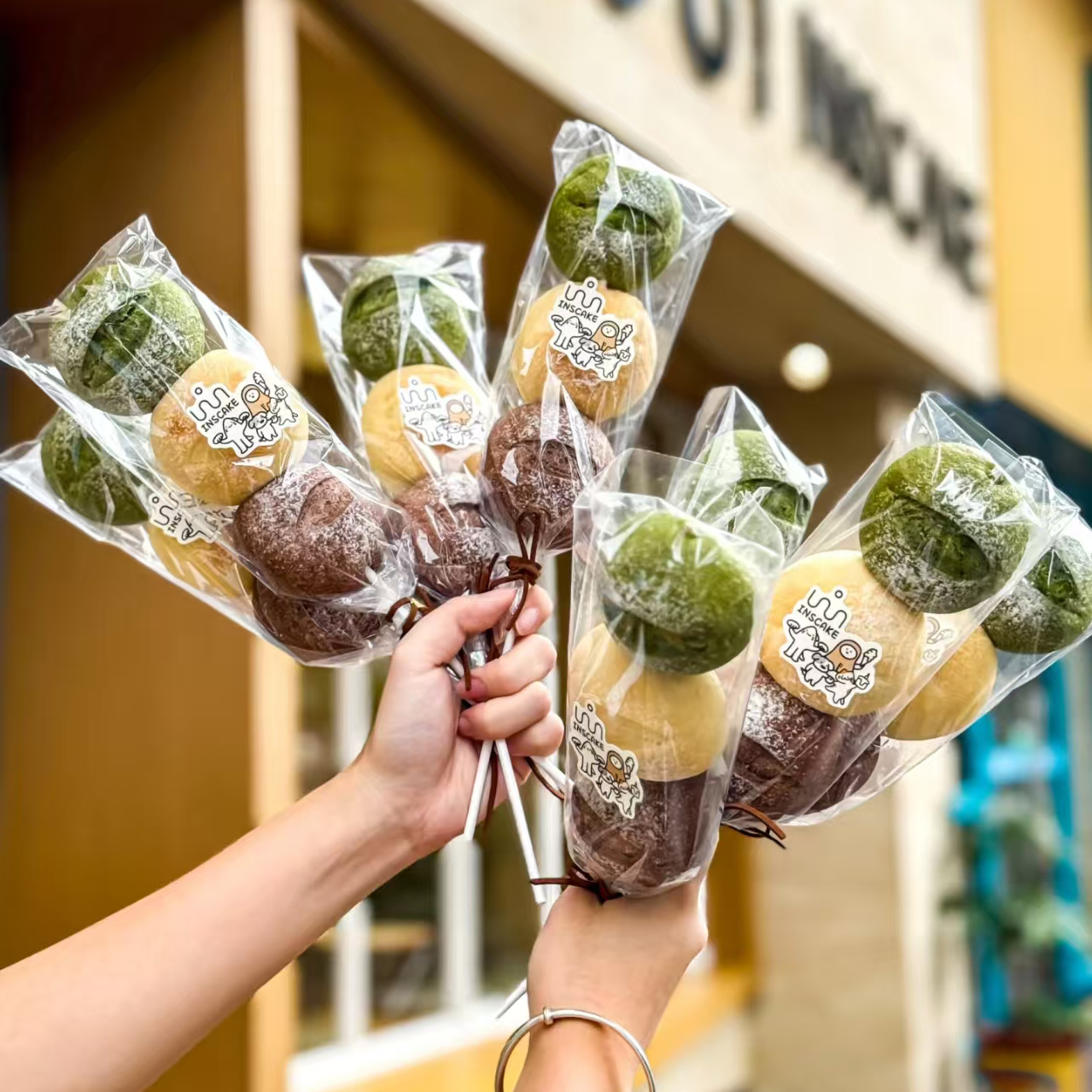 透明齐口米面包串串袋